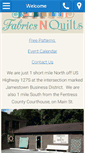 Mobile Screenshot of fabricsnquilts.com
